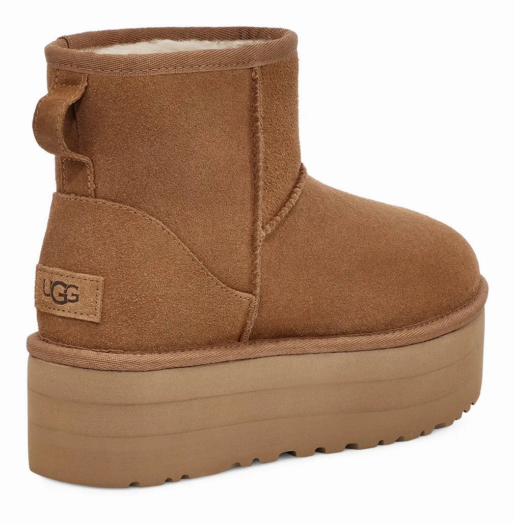 Womens UGG Classic Mini Platform  Elevated Style with Iconic Comfort Ugg cozy footwear visuals