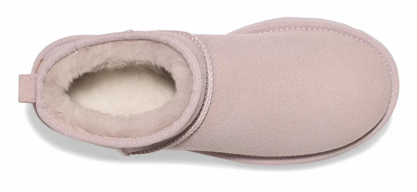 Womens UGG Classic Ultra Mini  Iconic Style, Modern Comfort Ugg cozy footwear visuals