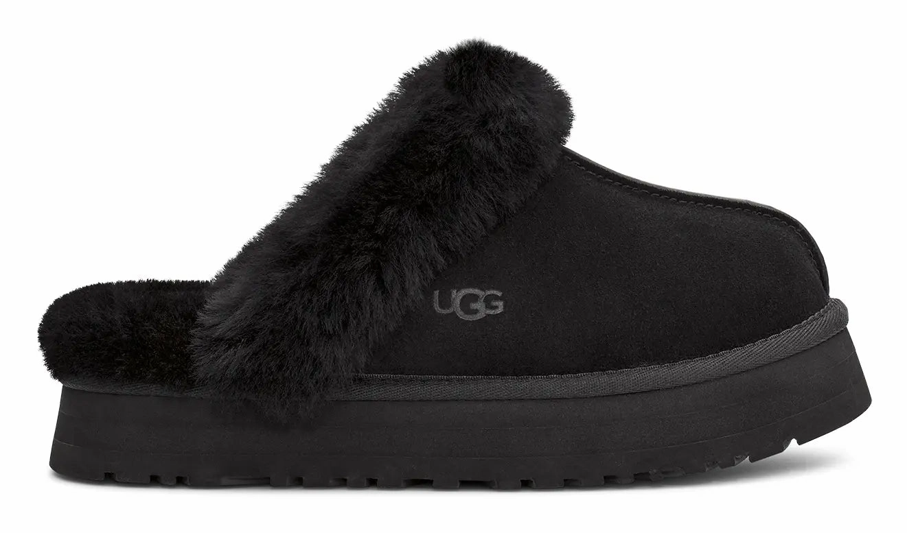 Womens UGG Disquette  A Cozy, Elevated Slipper for Everyday Comfort Ugg cozy footwear visuals