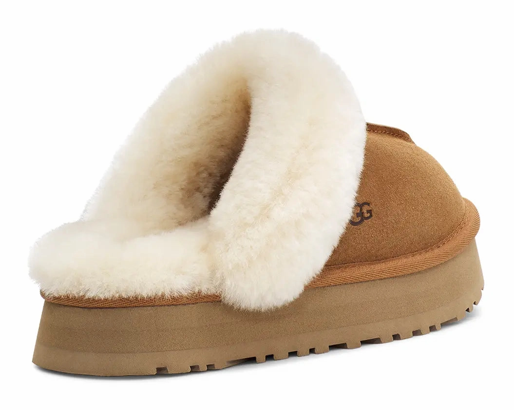Womens UGG Disquette  A Cozy, Elevated Slipper for Everyday Comfort Ugg cozy footwear visuals