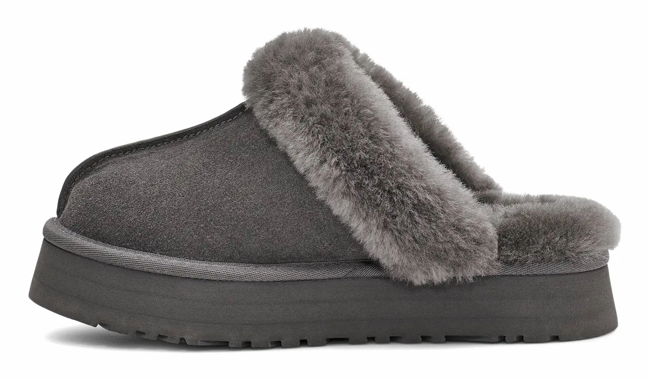 Womens UGG Disquette  A Cozy, Elevated Slipper for Everyday Comfort Ugg cozy footwear visuals