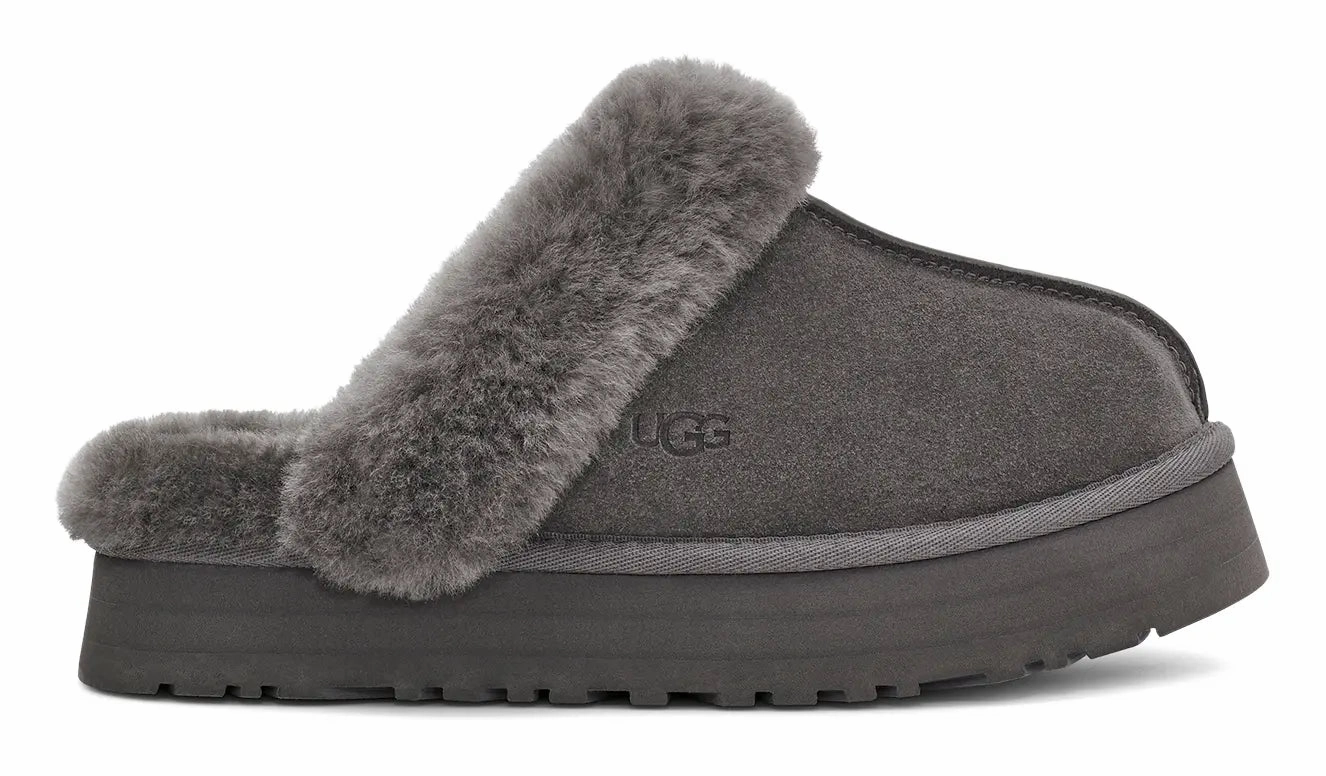 Womens UGG Disquette  A Cozy, Elevated Slipper for Everyday Comfort Ugg cozy footwear visuals