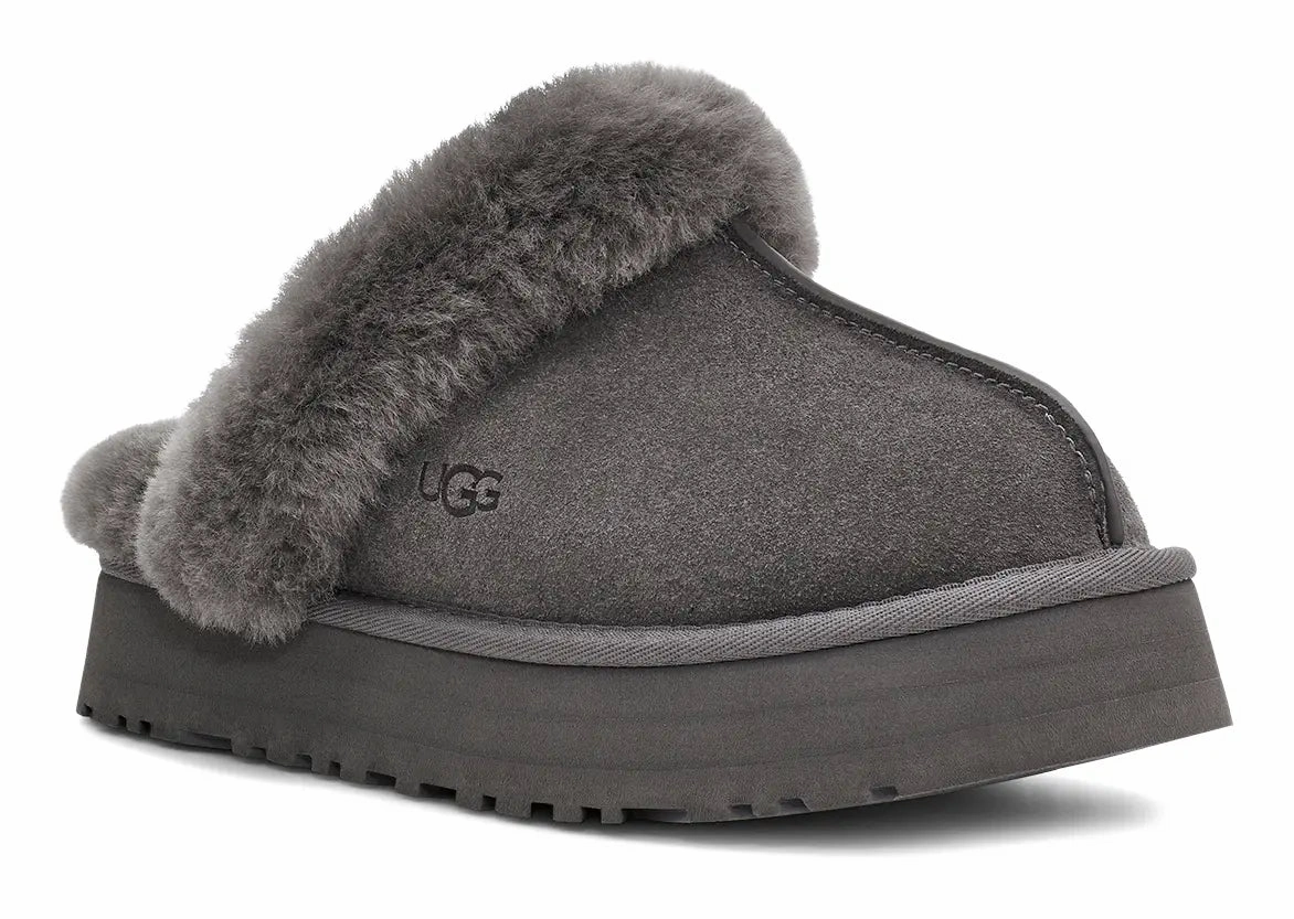 Womens UGG Disquette  A Cozy, Elevated Slipper for Everyday Comfort Ugg cozy footwear visuals