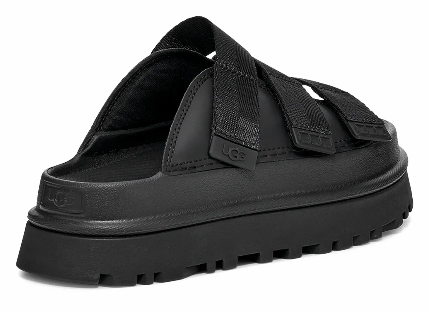 Womens UGG GoldenGlow Slide  Light, Bright & Sustainably Stylish Ugg cozy footwear visuals