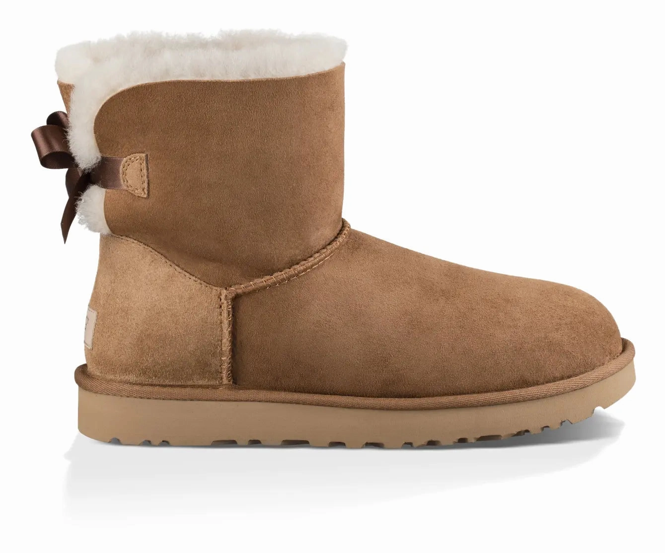 Womens UGG Mini Bailey Bow II  Cozy Sheepskin Boot with a Feminine Touch Ugg cozy footwear visuals