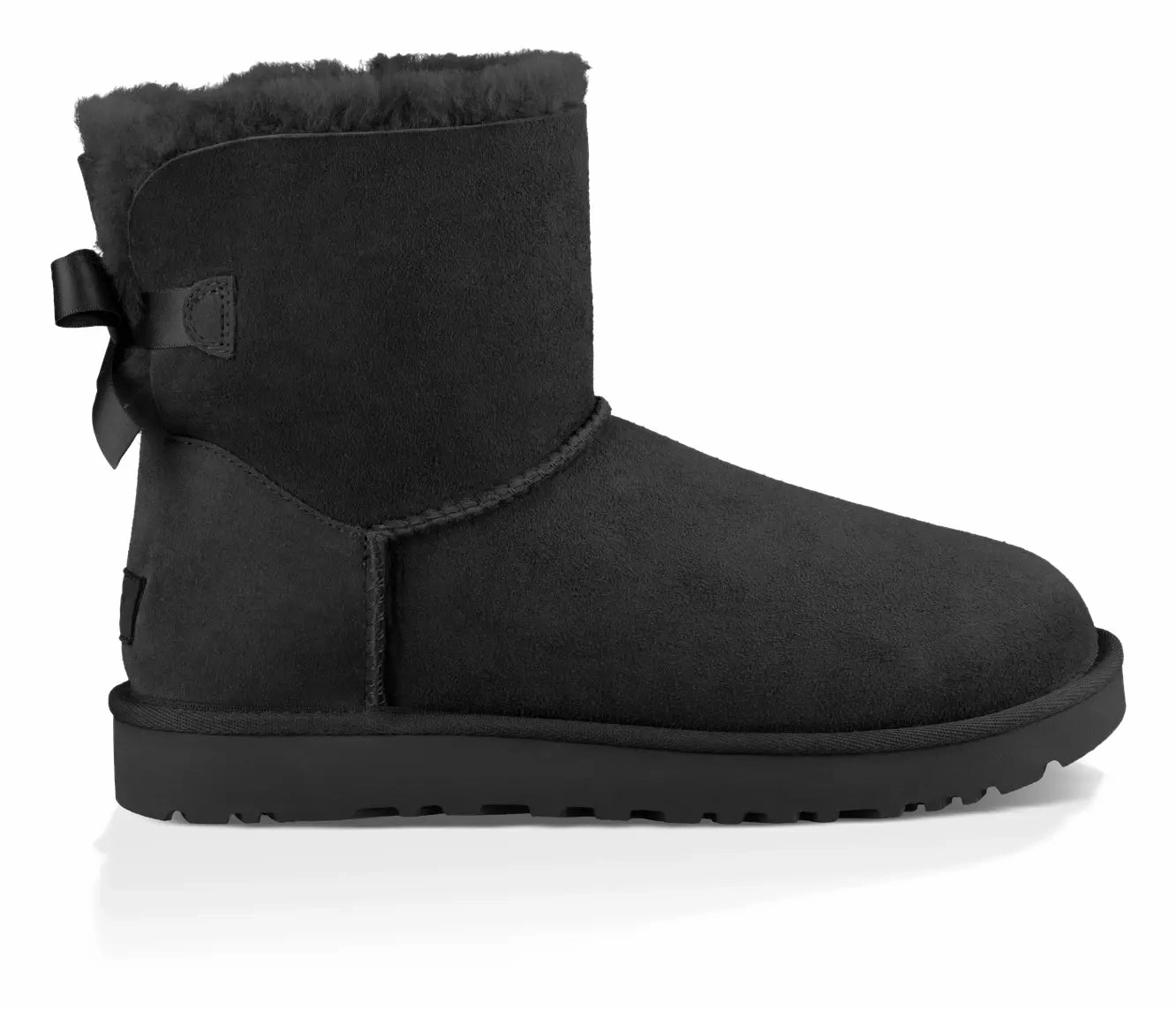 Womens UGG Mini Bailey Bow II  Cozy Sheepskin Boot with a Feminine Touch Ugg cozy footwear visuals