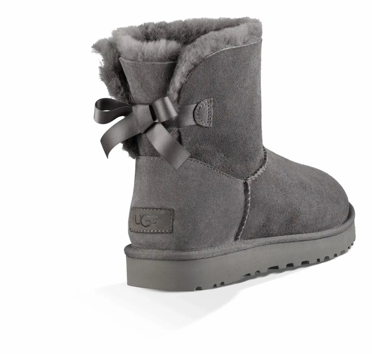 Womens UGG Mini Bailey Bow II  Cozy Sheepskin Boot with a Feminine Touch Ugg cozy footwear visuals