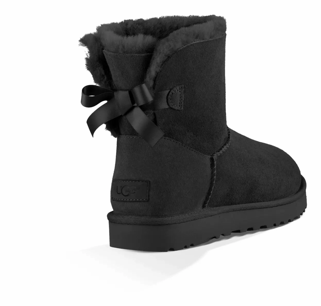 Womens UGG Mini Bailey Bow II  Cozy Sheepskin Boot with a Feminine Touch Ugg cozy footwear visuals