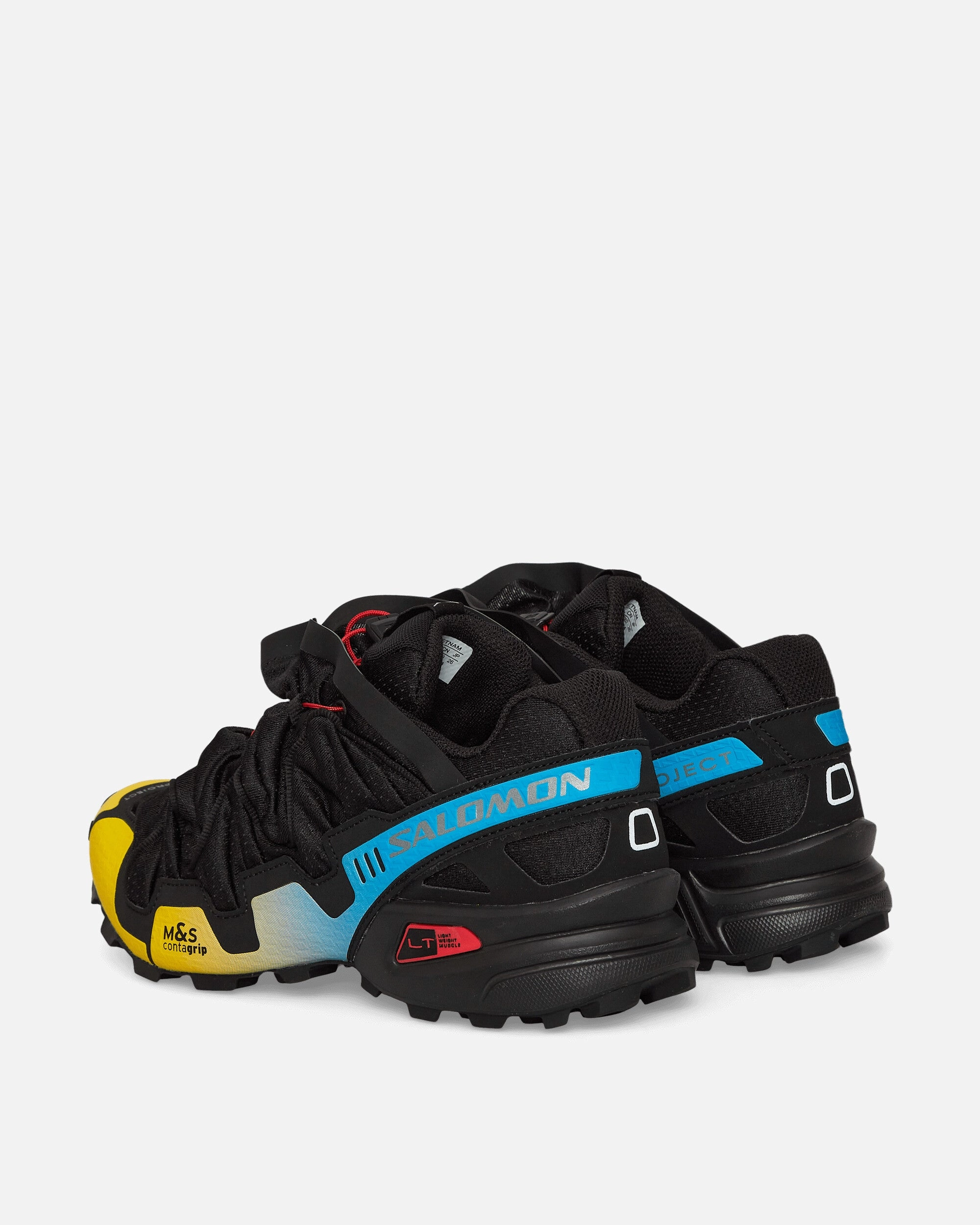 Y/Project Speedcross 3 Sneakers Black / Lemon / Transcend Blue Mountain Trail Runners